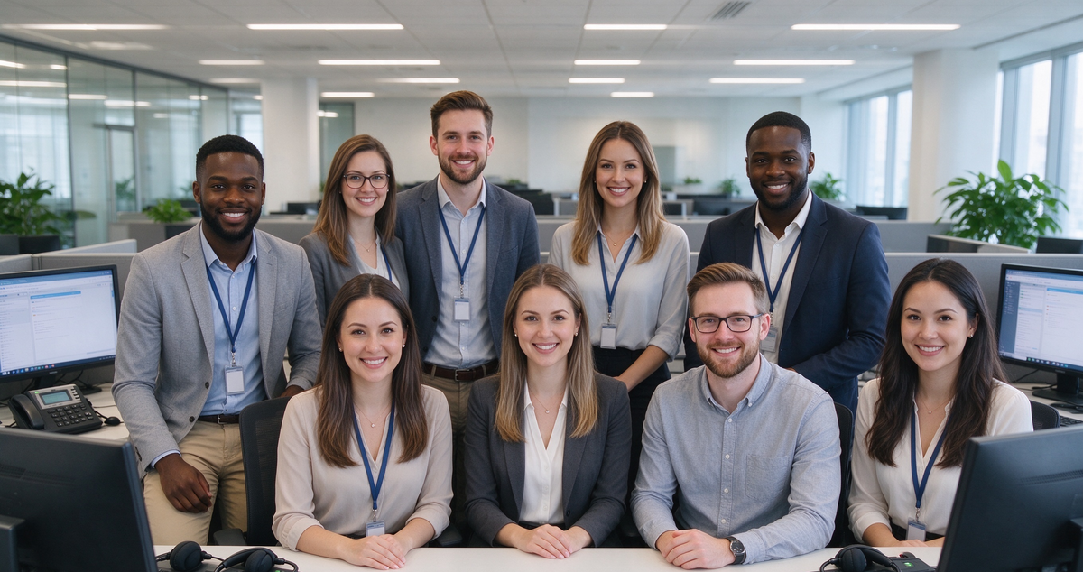 Customer service team